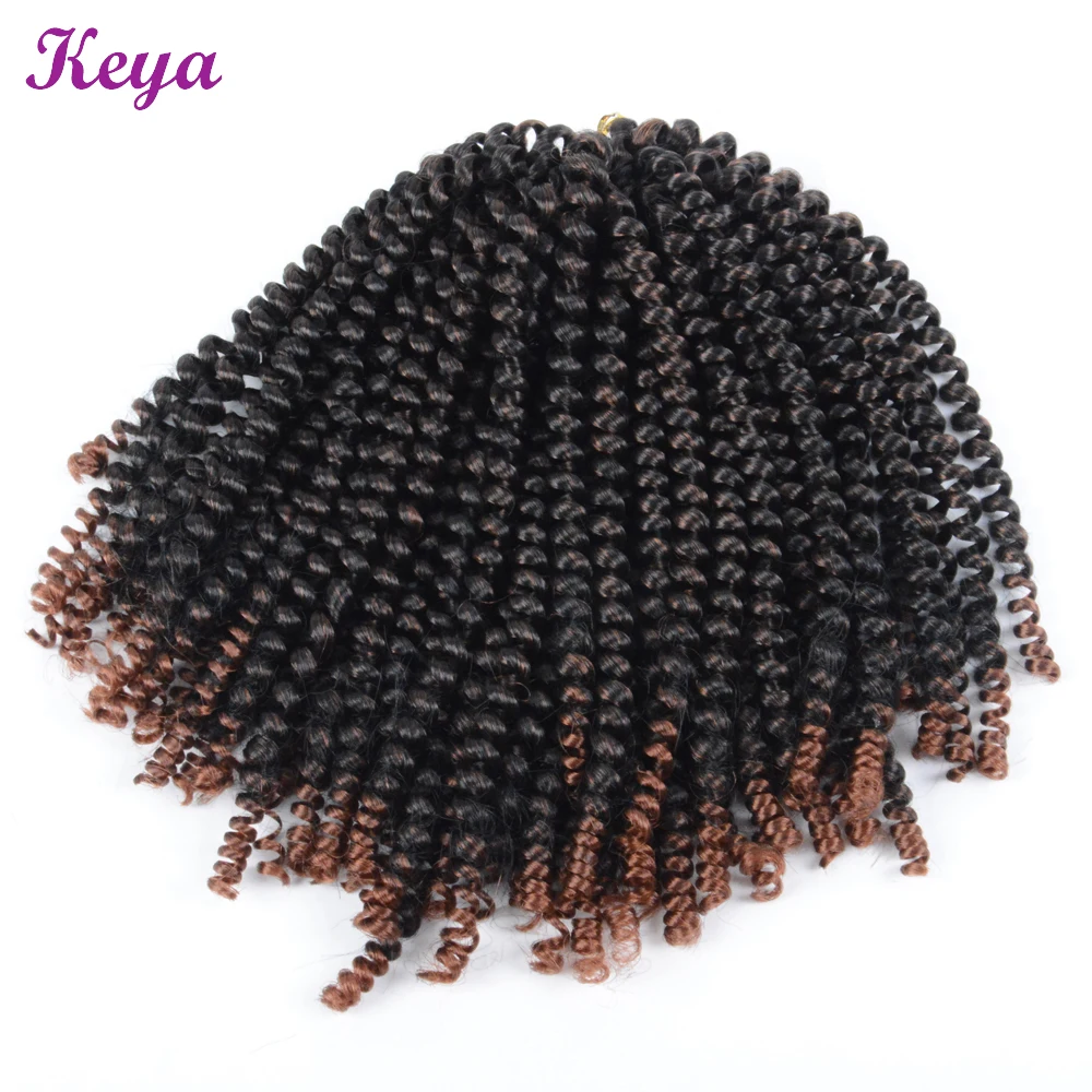 Весенние твист волосы пушистые вязанные крючком оплетки 10 дюймов 110 г/упак.