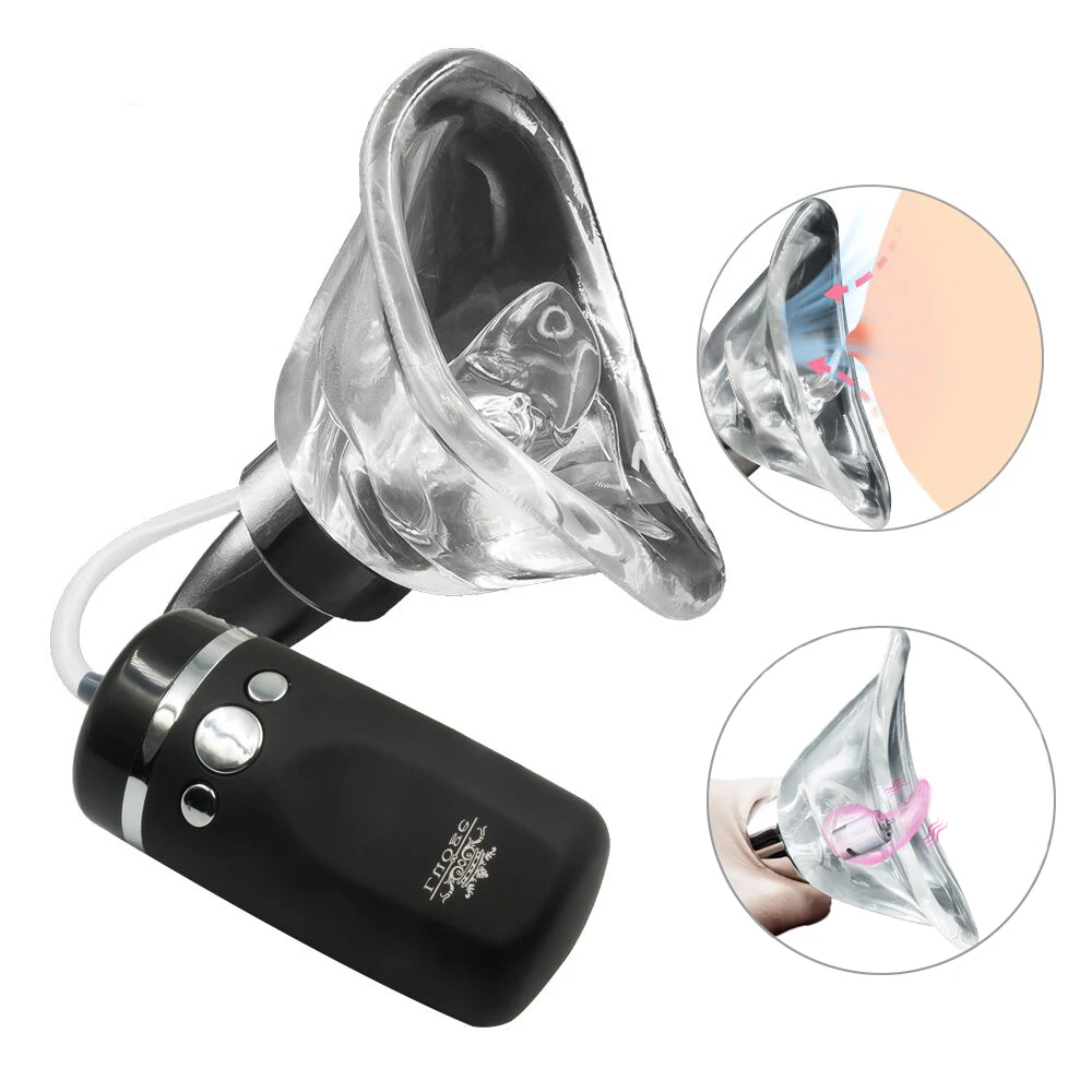 Вибратор для увеличения груди массажная соска оральная секс игрушка женщин язык