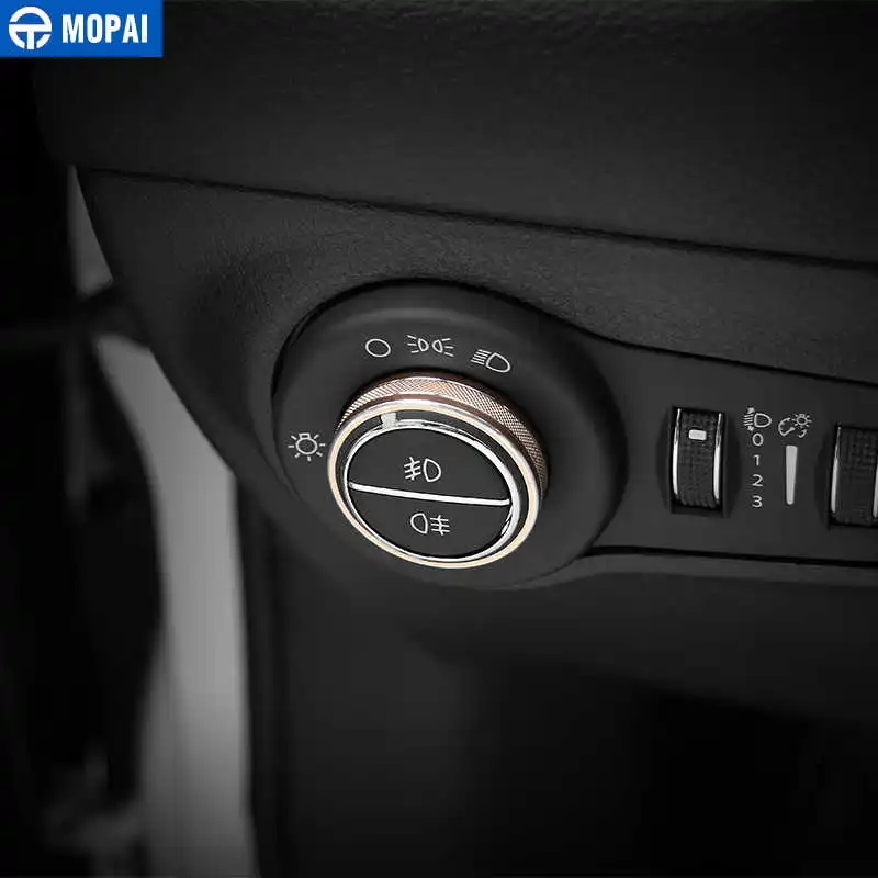 MOPAI украшение для салона автомобиля из алюминиевого сплава кольцо Jeep Compass 2017