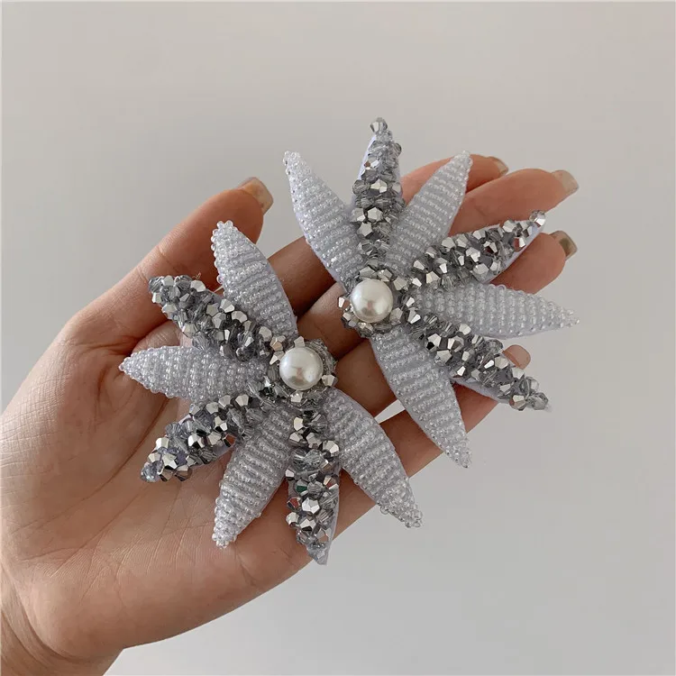 Корейский Новый Дизайн IU винтажная Бриллиантовая заколка для волос Druner отель