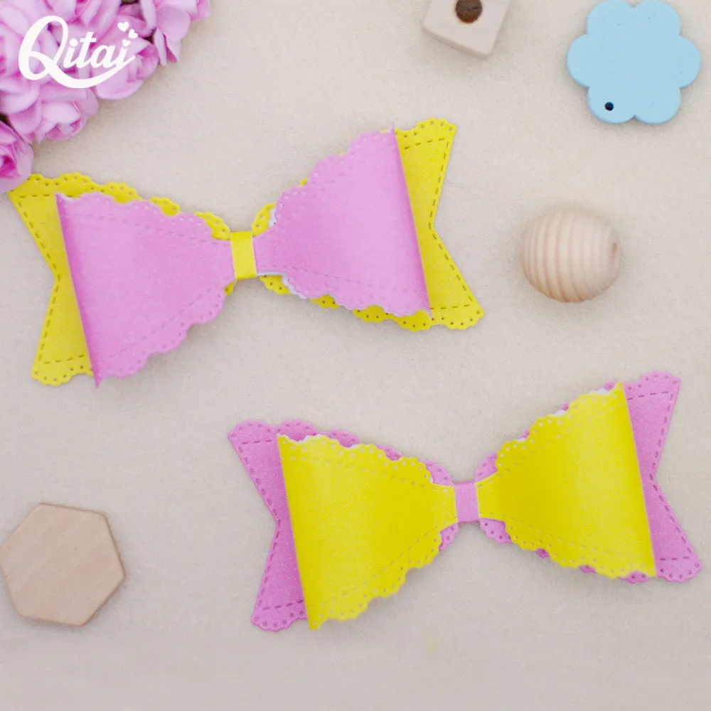 QITAI строительство лук металла резки штампы Новый 2020 декоративный Скрапбукинг