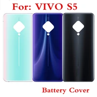 6 44 for vivo s5 battery cover back rear cover glass door housing for vivo s5 battery back cover replacement