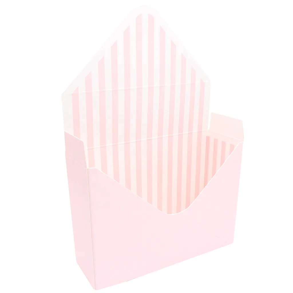 1 шт. Подарочная коробка конверт складные коробки с цветами ручная работа