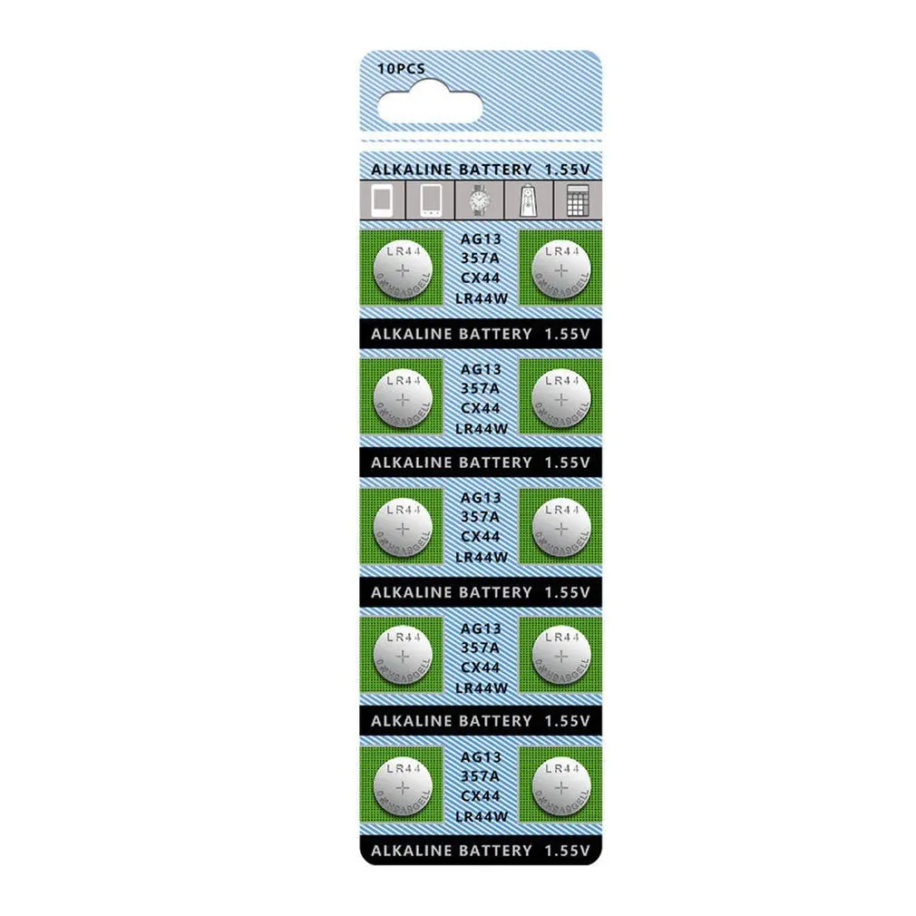 

LRR44 Button Battery Version 5 Small Volume Leak Proof Anti Corrosion Powerful Power For Small Remote Controls