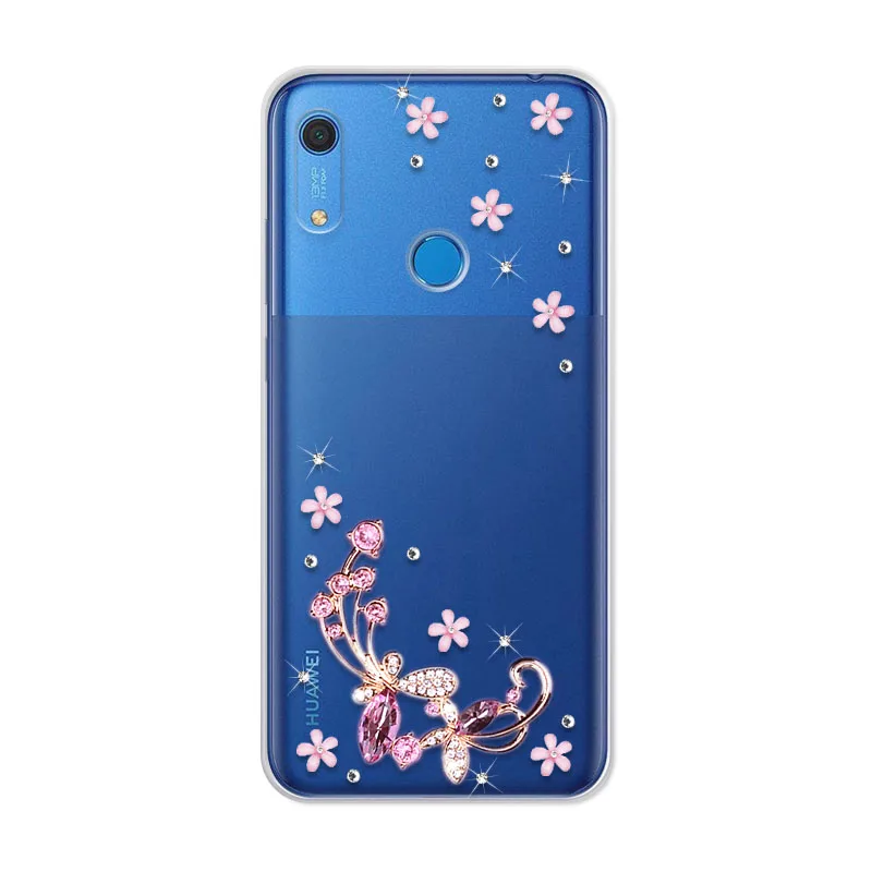 

Case For huawei honor 8A Case Silicone Soft TPU Handmade Bling Back Phone Cover On huawei honor 8A JAT-LX1 8 A Honor8A cases