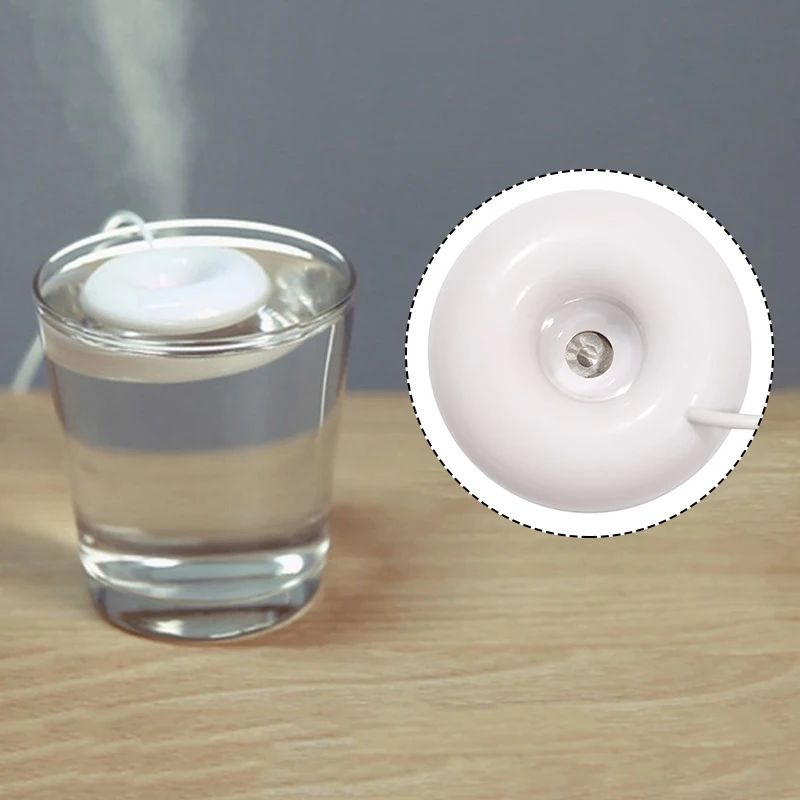 

Portable Donut Humidifier Office Mini Plus Spray Air Purifier Aromatherapy Machine Creative Gift Usb Humidifier For Home
