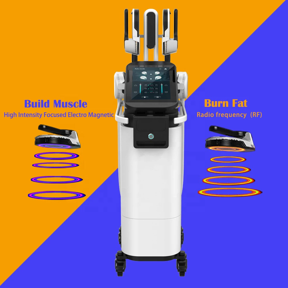 Аппарат для сжигания жира потери веса 4 ручки радиочастотный нагрев Emslim Neo |