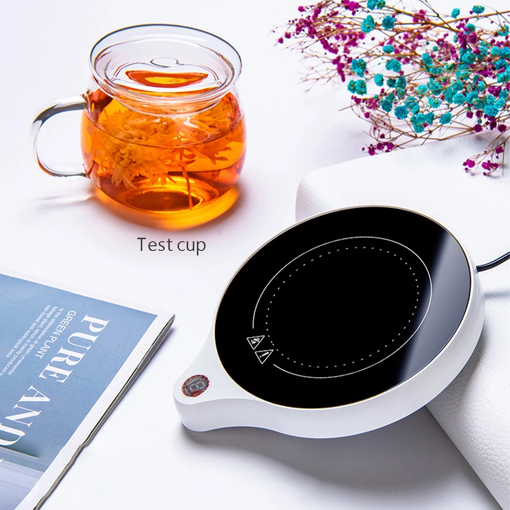 200W 5 Gear Cup Heater Mug Warmer 100°C Hot Tea Makers Coaster Heaters Coffee Milk Heating Pad | Бытовая техника