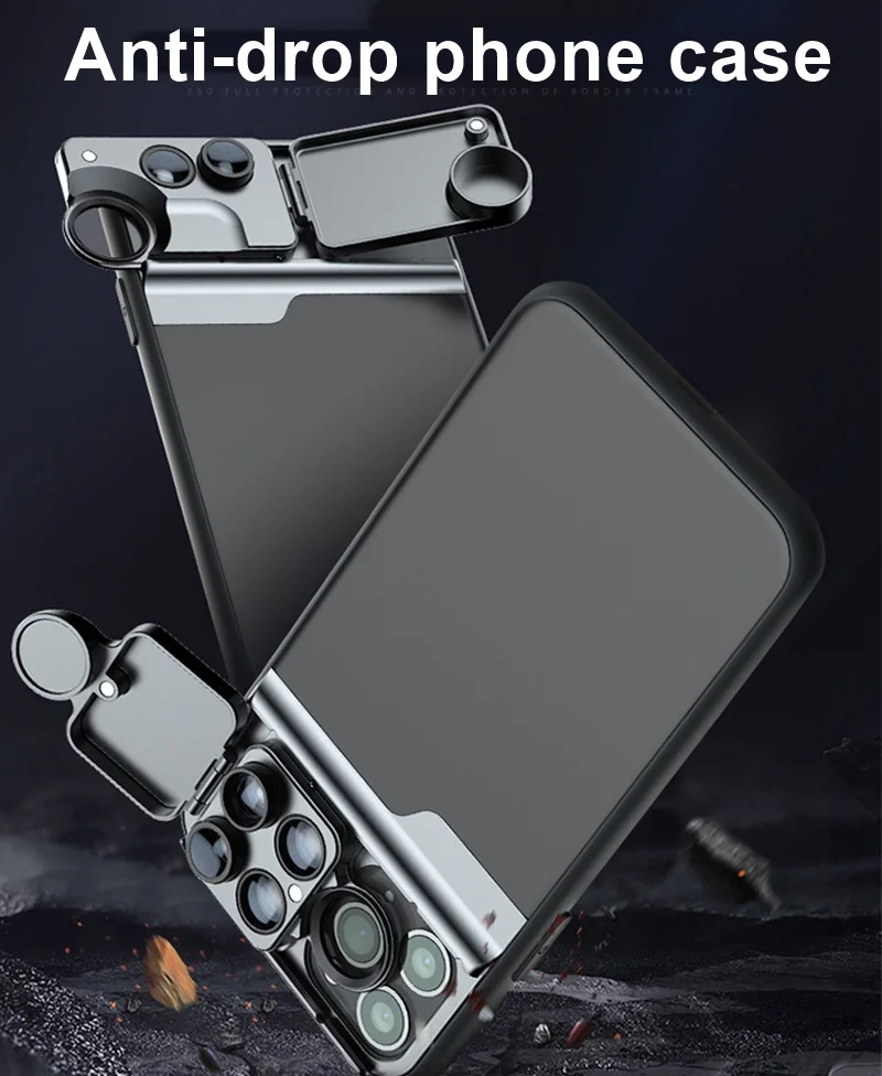 Tongdaytech объектив камеры для Iphone X XR XS 11 Pro MAX 6 в 1 чехол для телефона рыбий глаз Широкоугольный макро объектив Para Celular рыбий глаз