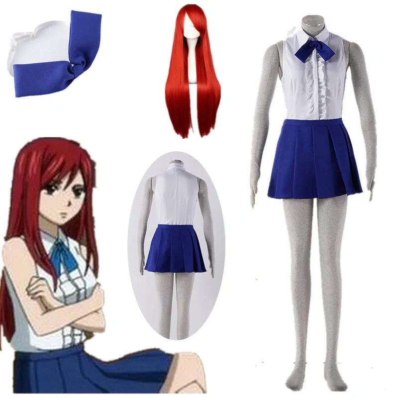 Платье для хэллоуивечерние Косплей костюм женская школьная форма косплея с