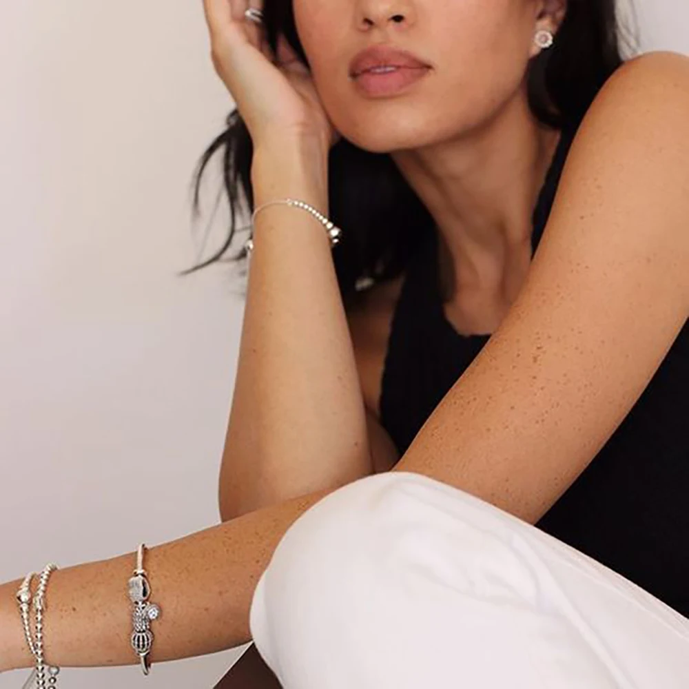 2022 925 пробы серебряные серьги в виде ракушек женской семьи серьги-подвески с