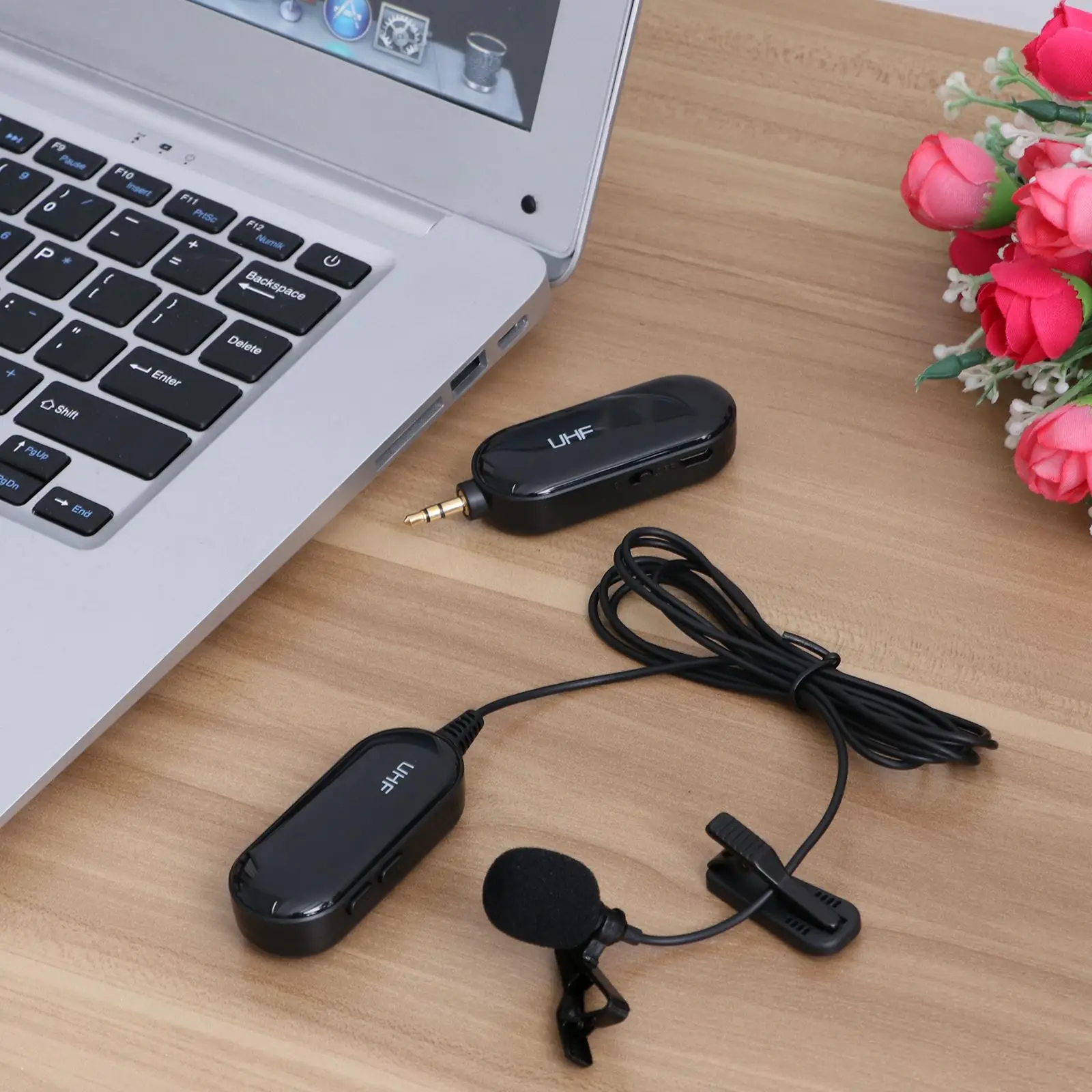 

Микрофон для записи голоса и видео, аксессуары для записи, беспроводной петличный микрофон, петличный микрофон с креплением на лацкан, микр...