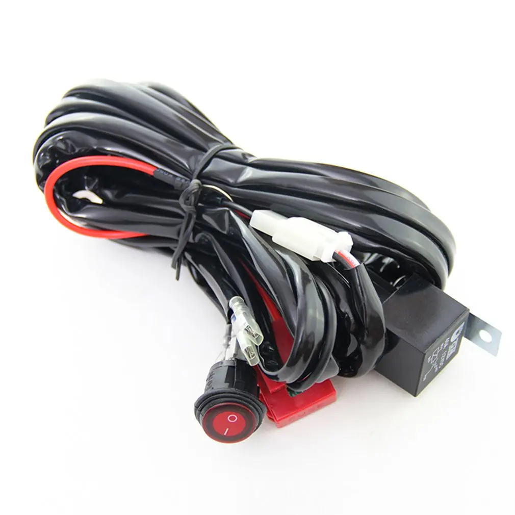 Wiring Harness Kit 14awg Heavy Duty 12v On-off Switch Power 
