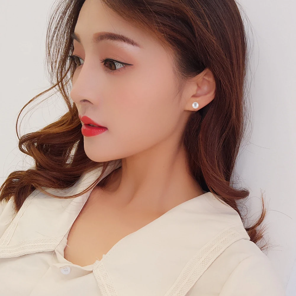 10 пар/лот FSUNION новые модные свадебные жемчужные серьги гвоздики с 2020 аксессуары