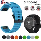 Ремешок для часов Garmin Fenix 6x Pro5x Plus3 HRD2, 26 мм, силиконовый ремешок дюйма, быстросъемный браслет для спуска Mk1