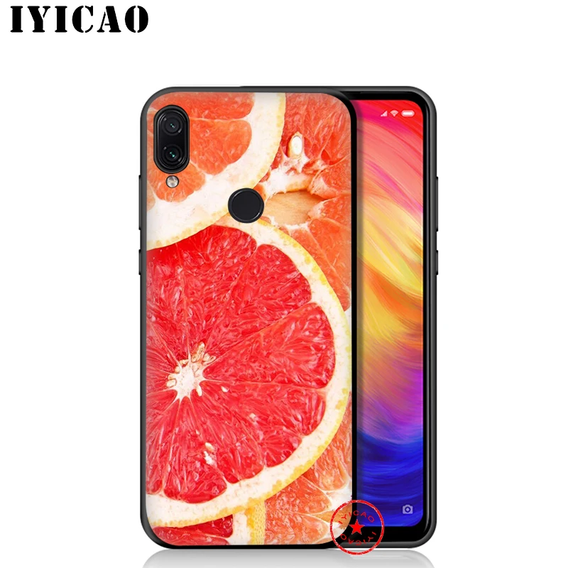 IYICAO Grape Fruit Art Soft Case for Redmi K20 8A 7A 7 6 Pro 6A 5 Plus 5A 4X 4A S2 Go Silicone |