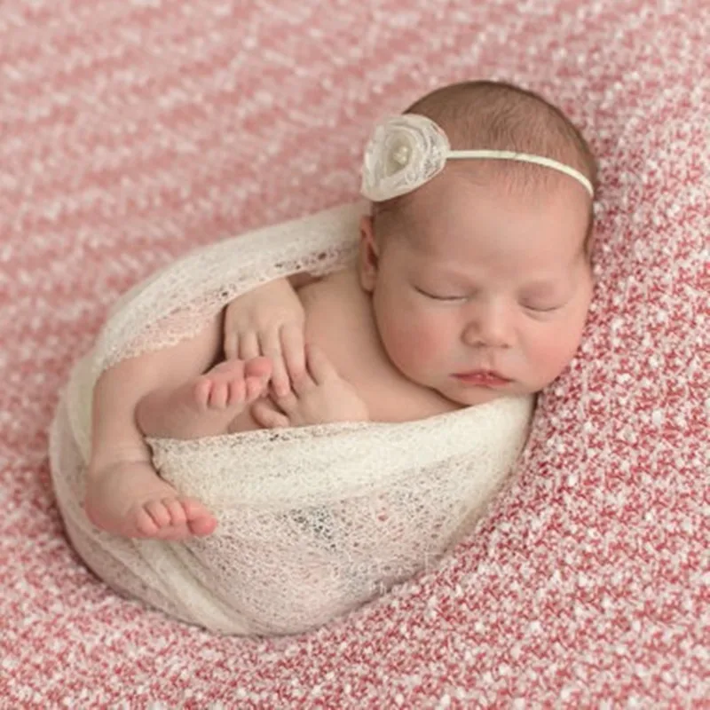 

Эластичная трикотажная ткань 50*160 см, реквизит для фотосъемки новорожденных, Детская искусственная ткань, Детские шали для беременных, Женс...