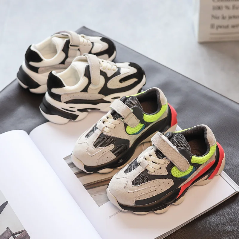 Children Casual Shoes Light Weight Kids Boys Girls Sneakers Breathable Sport | Детская одежда и обувь