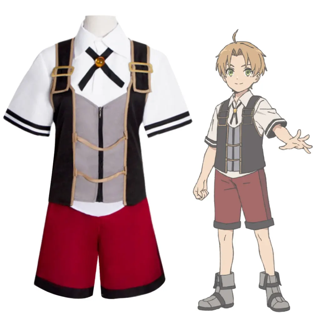 

Unisex Anime Cos Rudeus Greyrat Dead End Cosplay Costumes Uniform Christmas Halloween Party Clothing