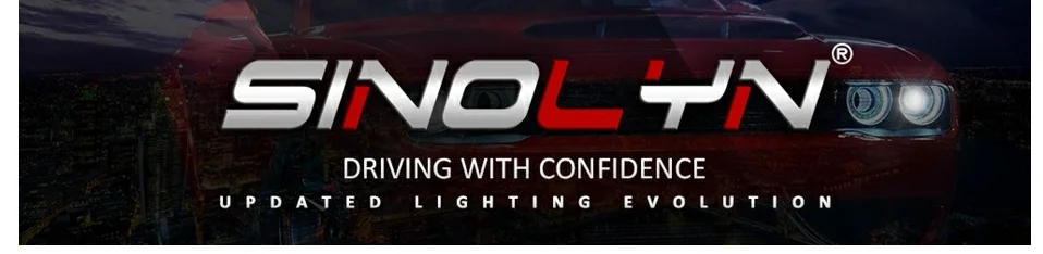 Sinolon биксеноновый объектив противотуманный светильник s для Toyota Corolla/Camry/Prius/Avensis/Yaris/RAV4/Suzuki/peugeot 3,0 D2H светильник для вождения