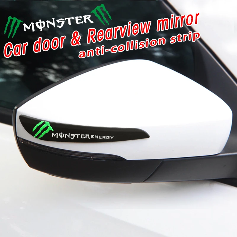 Автомобильная Дверь Зеркало заднего вида анти столкновения полоски царапины