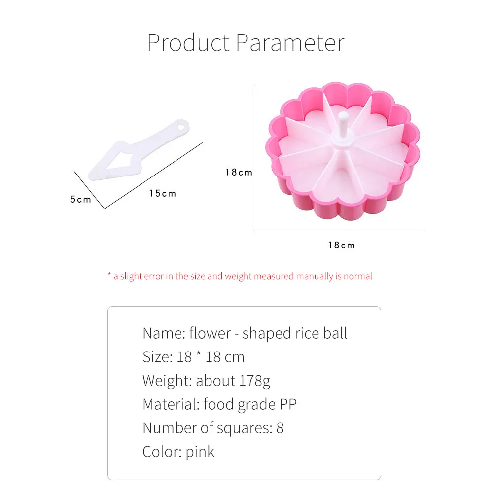 Cake Pan Set Sushi Mold Food Grad PP Material Triangle Cakes Mould Muffin Baking Fondant Rice Ball Kitchen Tools | Дом и сад