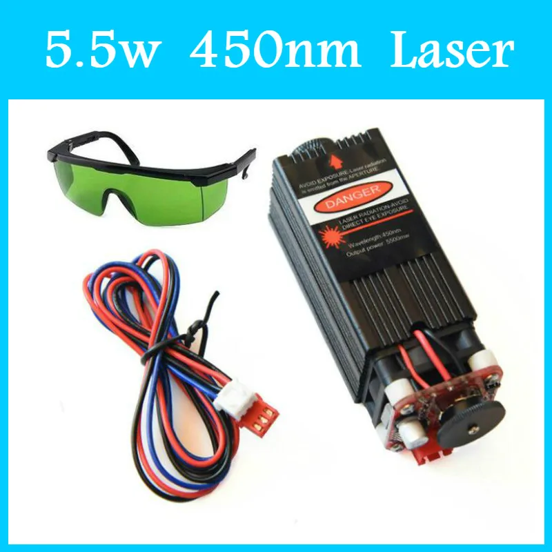 5 Вт 450нм синий лазерный модуль контролируемое переключение для лазерной
