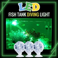 fish tank led lighting waterproof underwater spotlight marine nightdiving light aquarium lamp decoration accessories drop