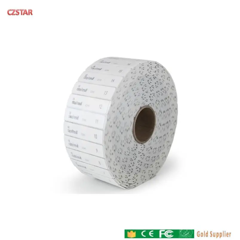100pcs monza r6 foam Impinj monza r6 нагрудник транспондер Bib бирки с размерами с образцом пены smartra dogbone для гоночных систем синхронизации спортивного мероприятия - Цвет: 100pcs monza r6 foam
