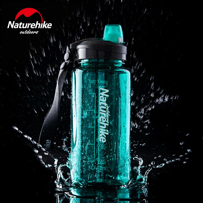 Спортивная бутылка Naturehike 1000 мл/750 мл с широким горлышком Нетоксичная без БФА
