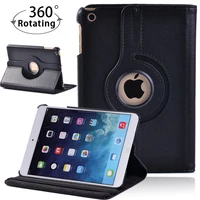 pu leather 360 rotating tablet case for apple ipad mini 123 7 9 inch drop resistance protective shell