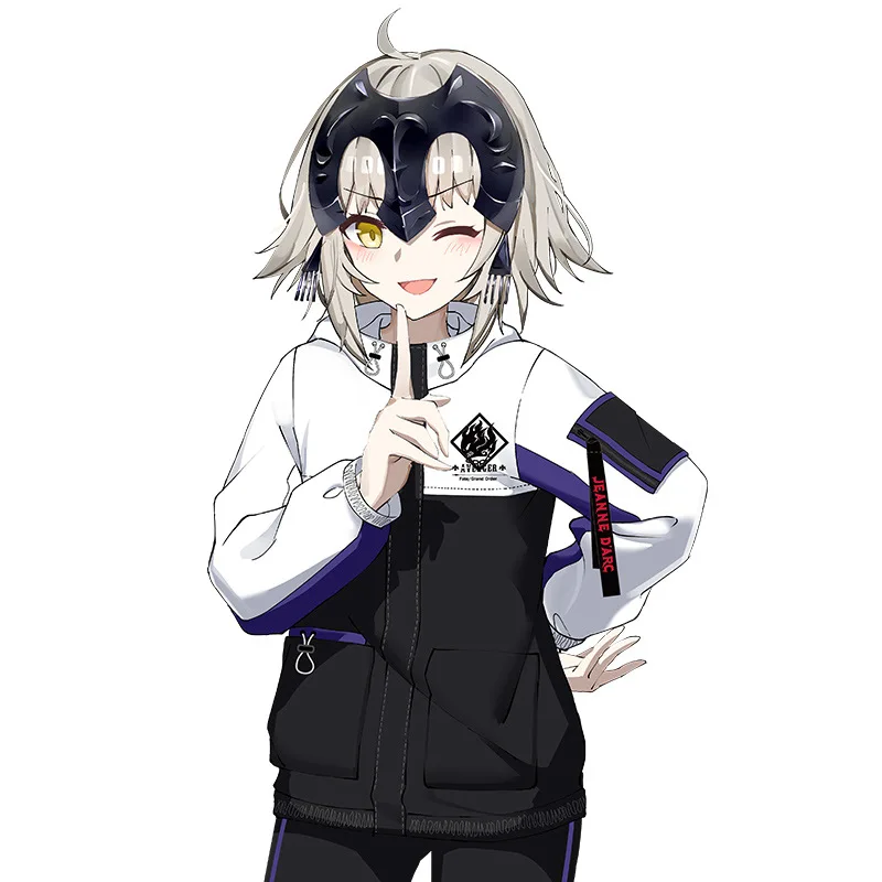 Fate/Grand Order Jeanne D'Arc Косплей модное пальто с капюшоном куртка тройник для мужчин и