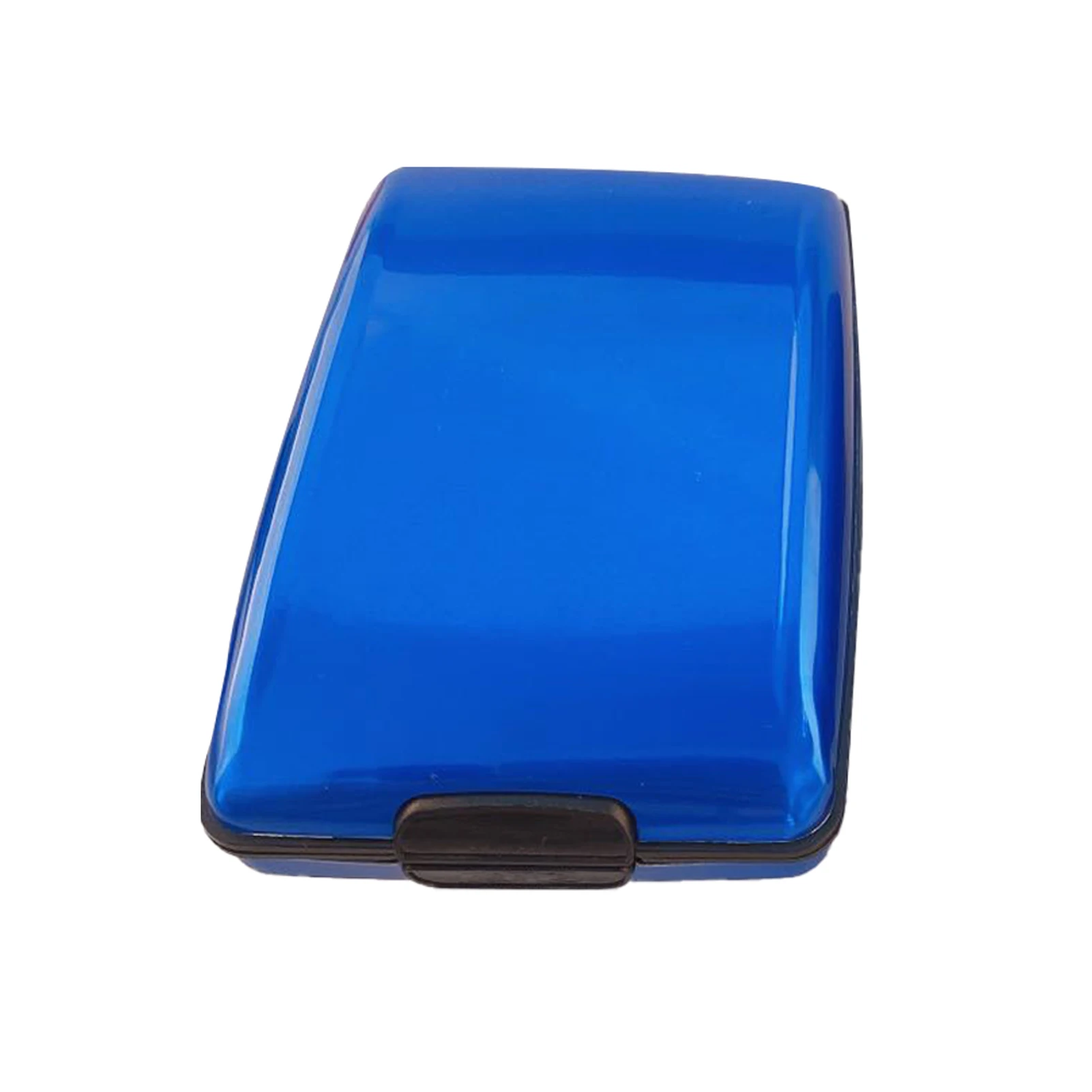 

Practical Lightweight Card Holder Buckled Protection Aluminum Alloy Universal Wallet Scratch Proof Anti-theft ID Case Men Women