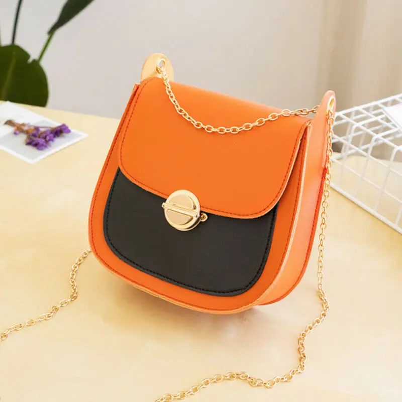 Новинка 2019 женская сумочка из искусственной кожи в Корейском стиле сумка через