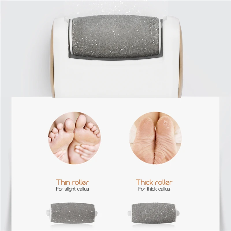 

Waterproof USB Rechargeble Electric Pedicure Tools Foot Care Machine Callus Remover Dead Skin Remover Foot File Heel Cleaner