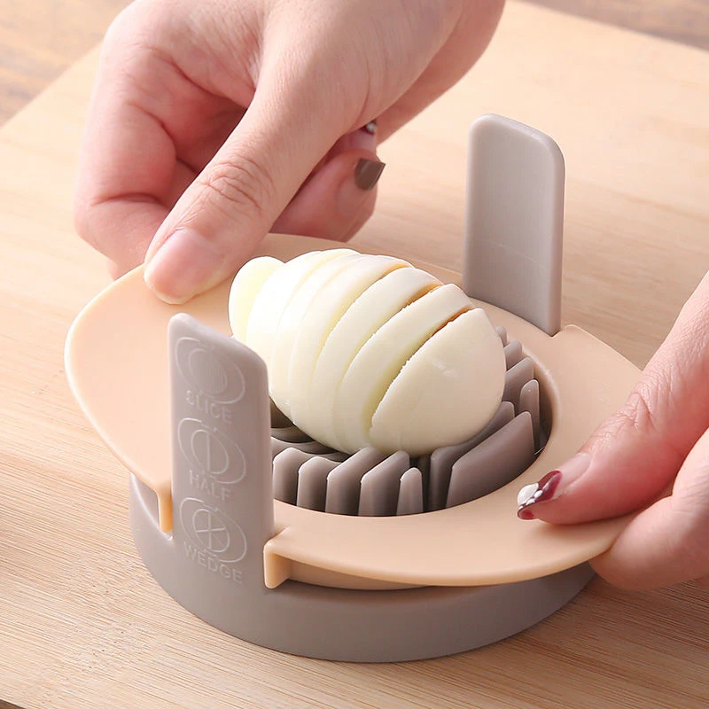 Egg Slicer Multifunctional Upgrade of Cutter Cooking Tool Mold Artifact Gadgets Kitchen Utensils | Дом и сад