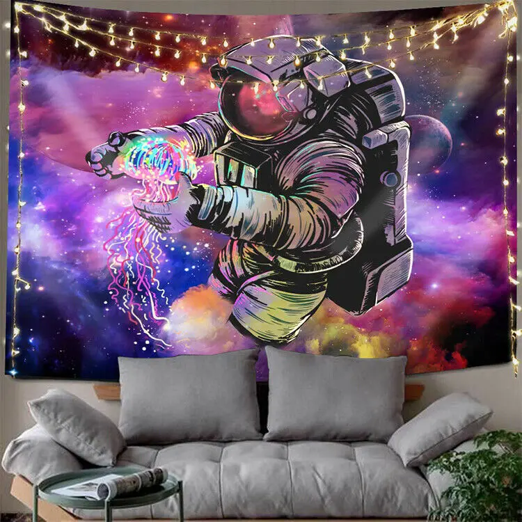 

New Fashion Modern Psychedlic Mandala Tapestry Hippie Room Wall Rectangle Hanging Blanket Art Home Decor