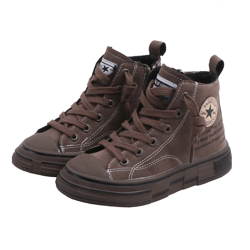 Новинка 2019 детская обувь CNFSNJ осенне-зимние кроссовки детские резиновые высокие