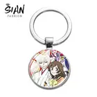 Азиатских Kamisama любовь поцелуи милые фото брелок Tomoe Momozono Нанами фигурка косплей значок брелок изысканный подарок Llaveros