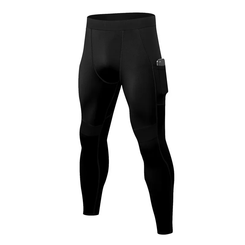 

Mens Gym Pants 2021 Compression Leggings Sport Training Pants Men Running Tights Trousers Men Sportswear Dry Fit Running Pants