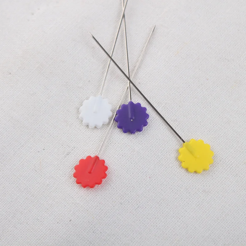 100 шт. швейные булавки из нержавеющей стали с круглой жемчужной головкой|Булавки