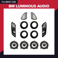car led speaker for bmw g20 3 series front door glow tweeter mid luminous night light trim audio speakers horn cover accessories