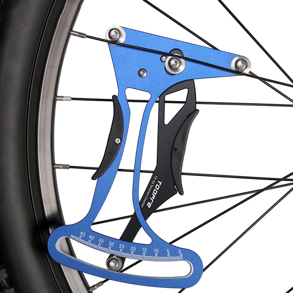 

Bicycle Spoke Tension Meter Aluminum Tensiometer Wheel Builder Repair Tool Bicycle Indicator Meter Tensiometer Spoke Repair Tool
