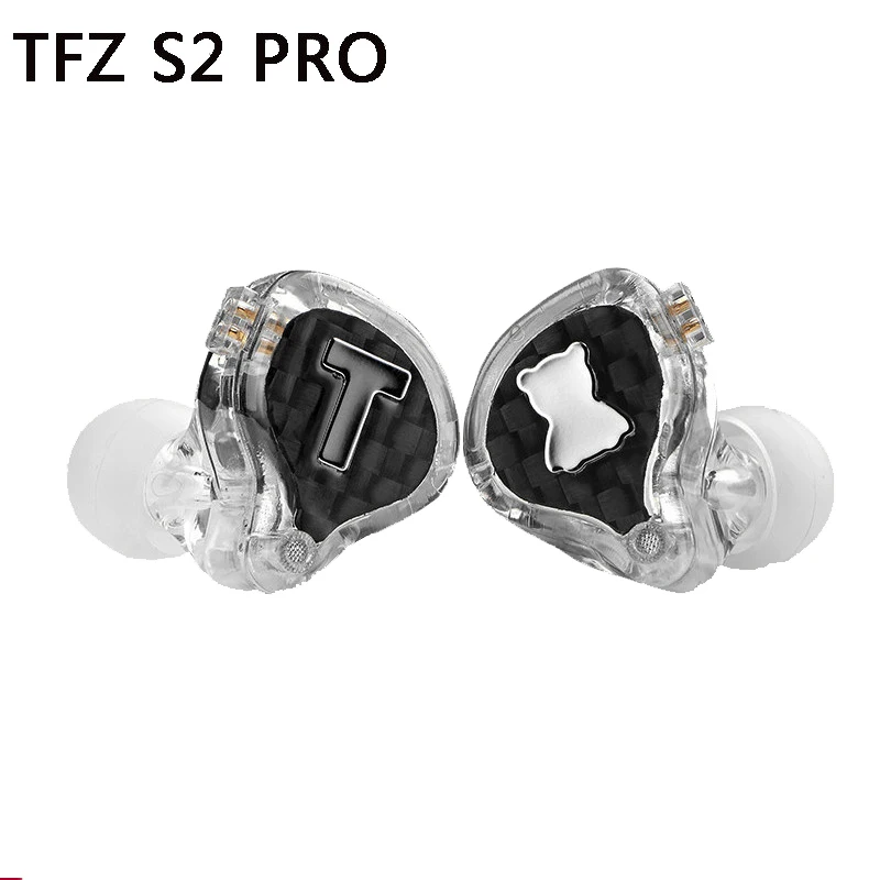 Проводные Внутриканальные наушники TFZ S2 PRO Hi Fi со съемным кабелем с динамическим