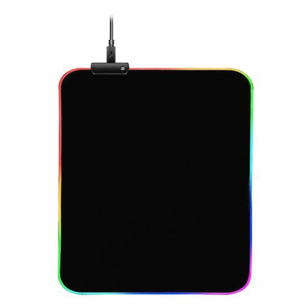 

350x250x4mm Gaming Mouse Pad Computer Mousepad RGB Large Mouse Pad Mouse Carpet PC Desk Play Mat With Backlit Lighting Pad