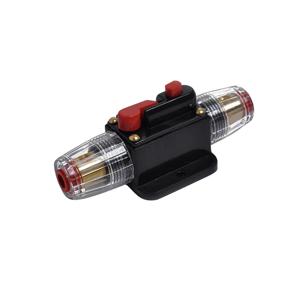 Постоянный ток 12-48 В встроенный выключатель 40 А ручной переключатель сброса