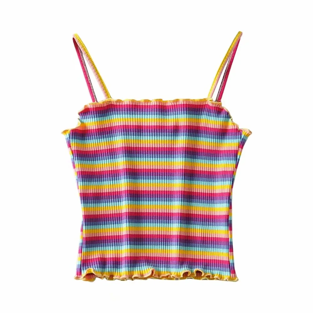 

Traf Crop Top Women Kpytomoa Tops Women's Pink Clothing Female Y2k T-Shirt Sexy Slim Fit Breathable Women's Tube Top Comfortable