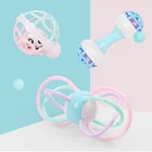 Погремушка детская сделай сам, 1 шт., мягкая клейкая, развивающая, многогранная, с погремушками, мяч для руки, Игрушка-прорезыватель для зубов, для новорожденных