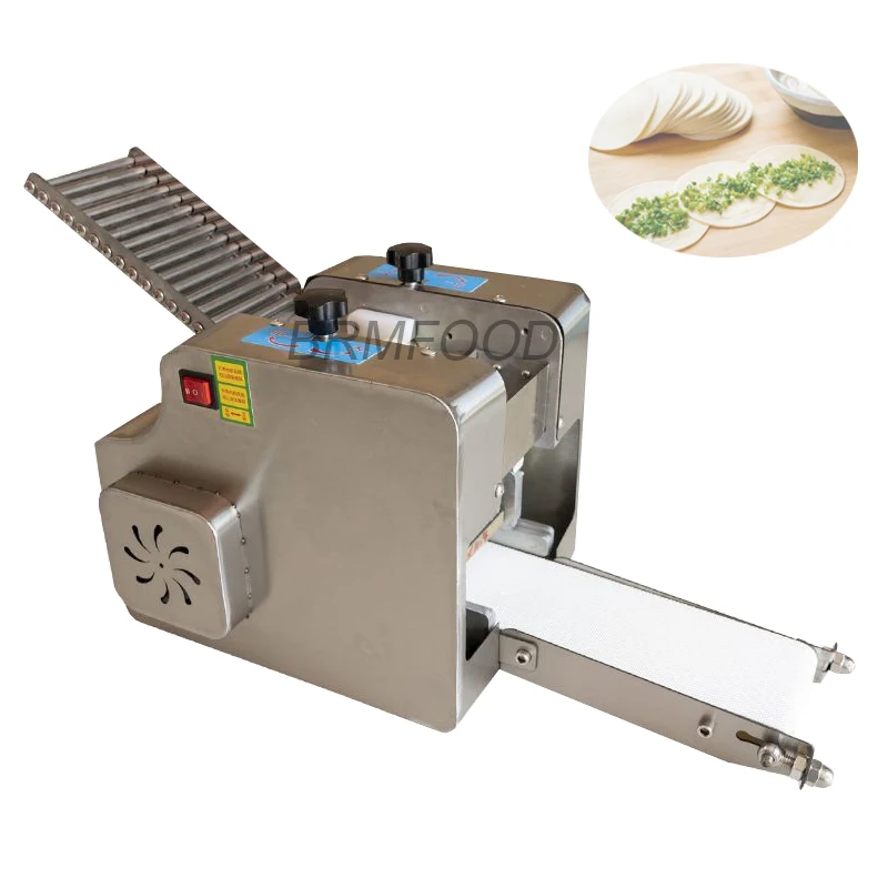 

Dumpling Model Gyoza Skin Making Wonton Wrappers Machine Stainless Rolling Pressing Maker Rolled Round Square Dough Sheeter