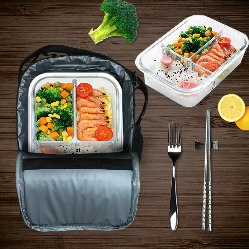 Персонализированная Коробка для ланча с изображением вашего имени школьная